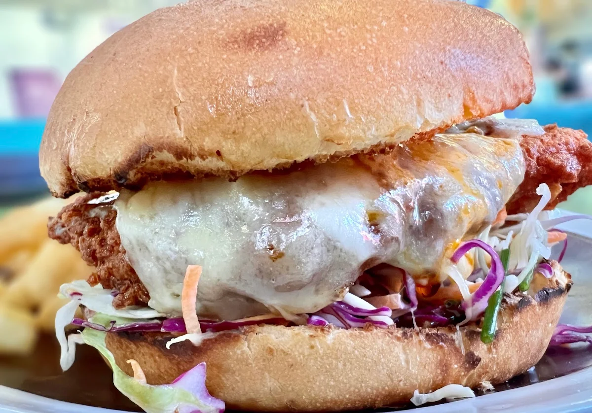 Southern Fried Chicken Burger, The Boot Factory