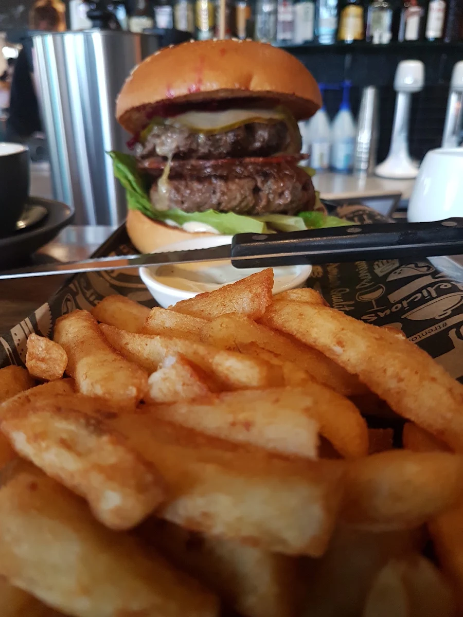 Wagyu Burger & Chips, The Boot Factory