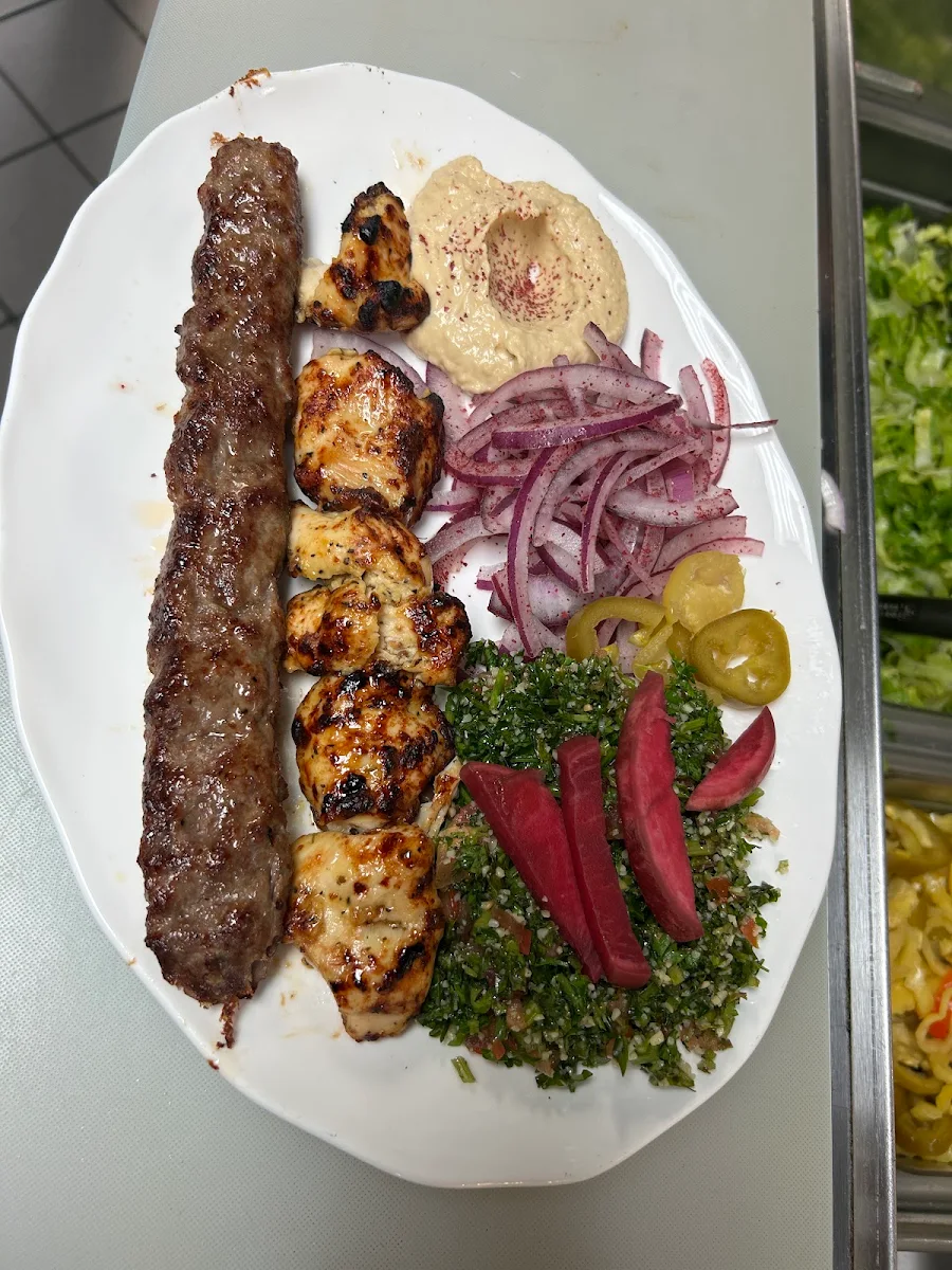 Beef Kabab Plate, AlHadbah Donair LTD