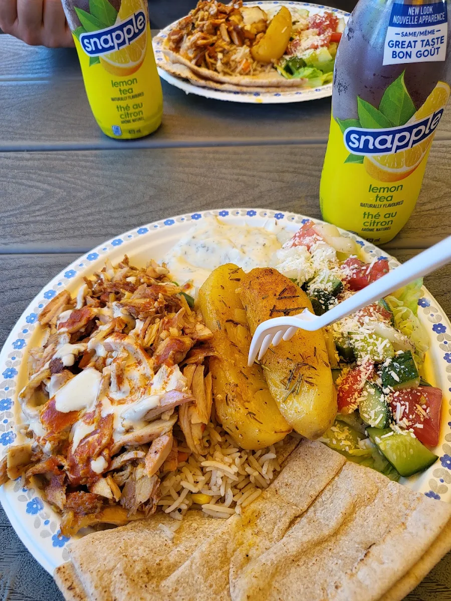 Chicken Shawarma Plate, AlHadbah Donair LTD