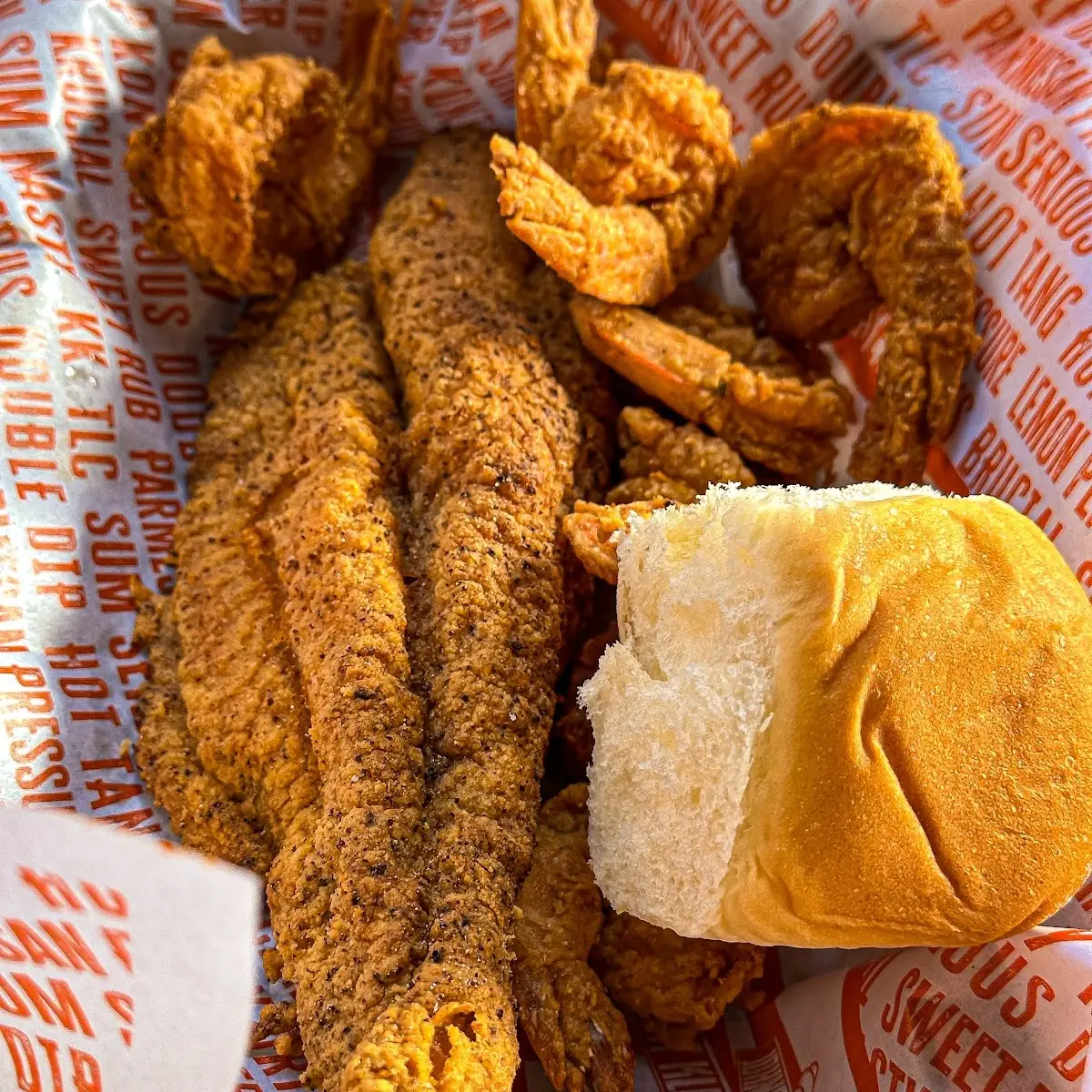 Catfish & Shrimp Basket
