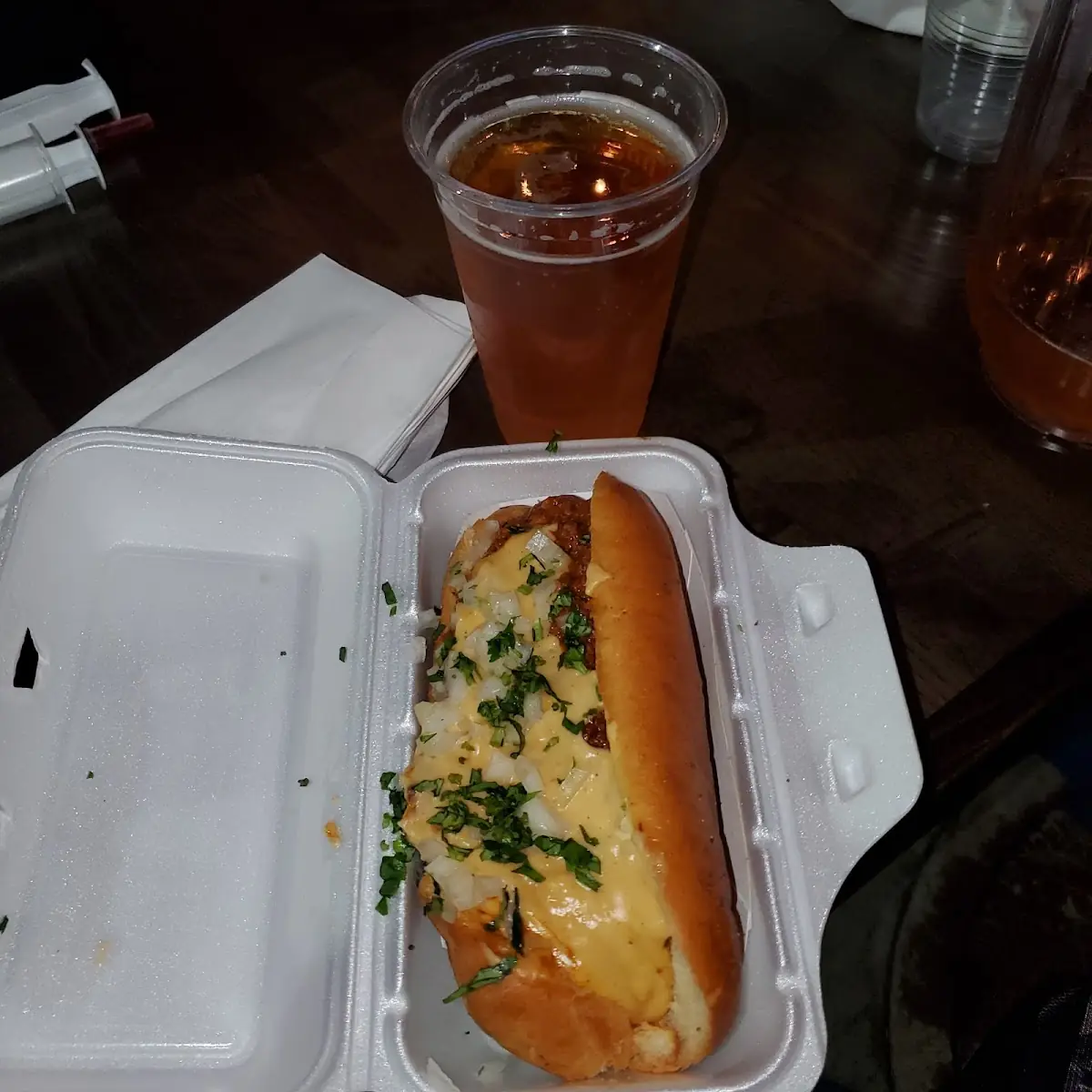 Chili Cheese Hot Dog