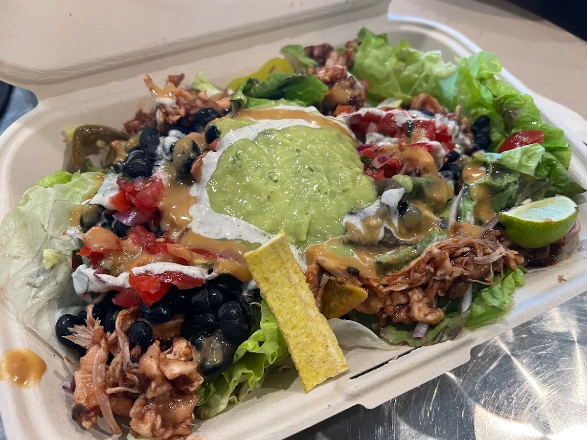 Vegan Jackfruit Taco Salad