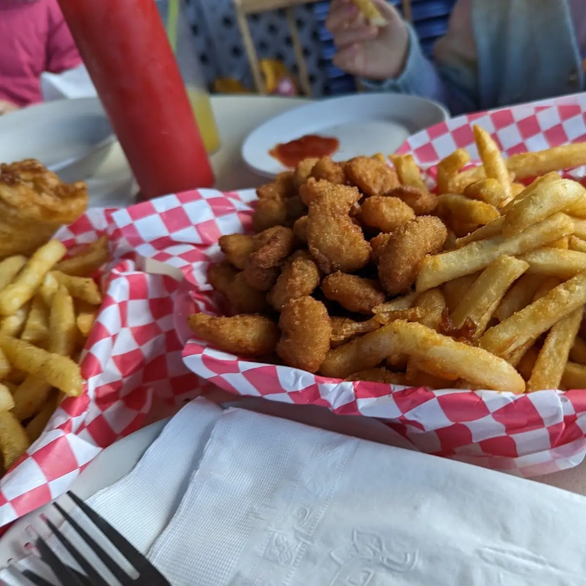 Popcorn Shrimp Basket