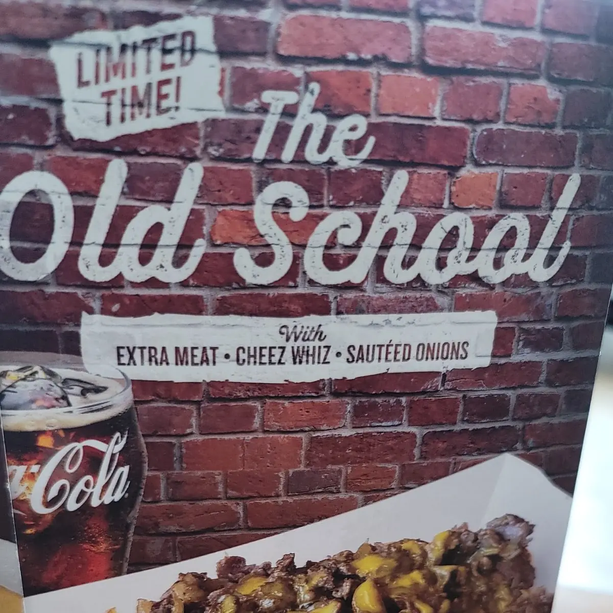 Cheese Fries with Steak Philly