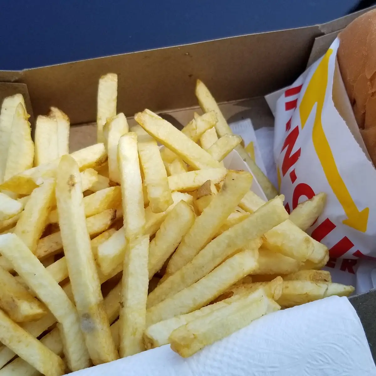 Burger and Fries