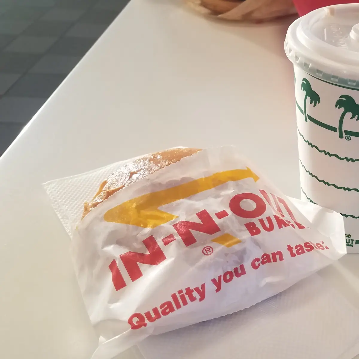 Cheeseburger and Chocolate Milkshake