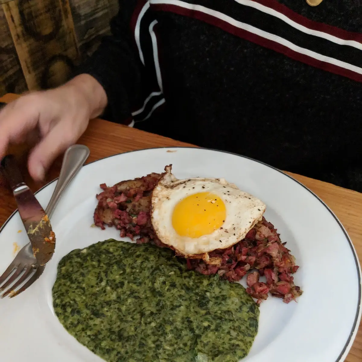 Creamed Spinach Brunch