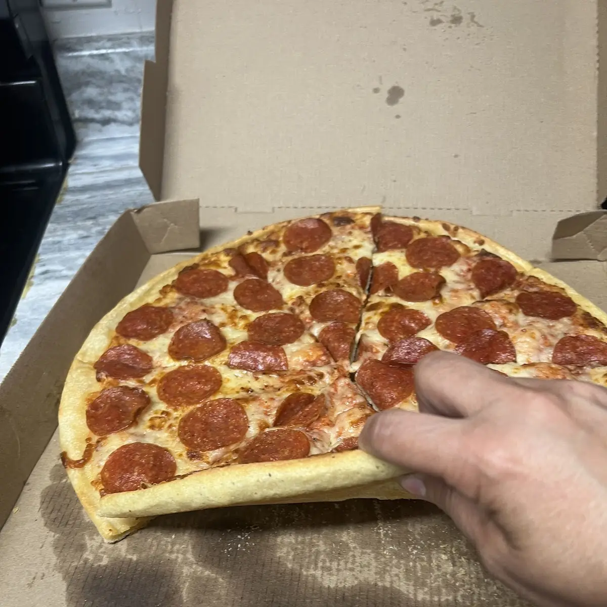 Pretzel Crust Pizza