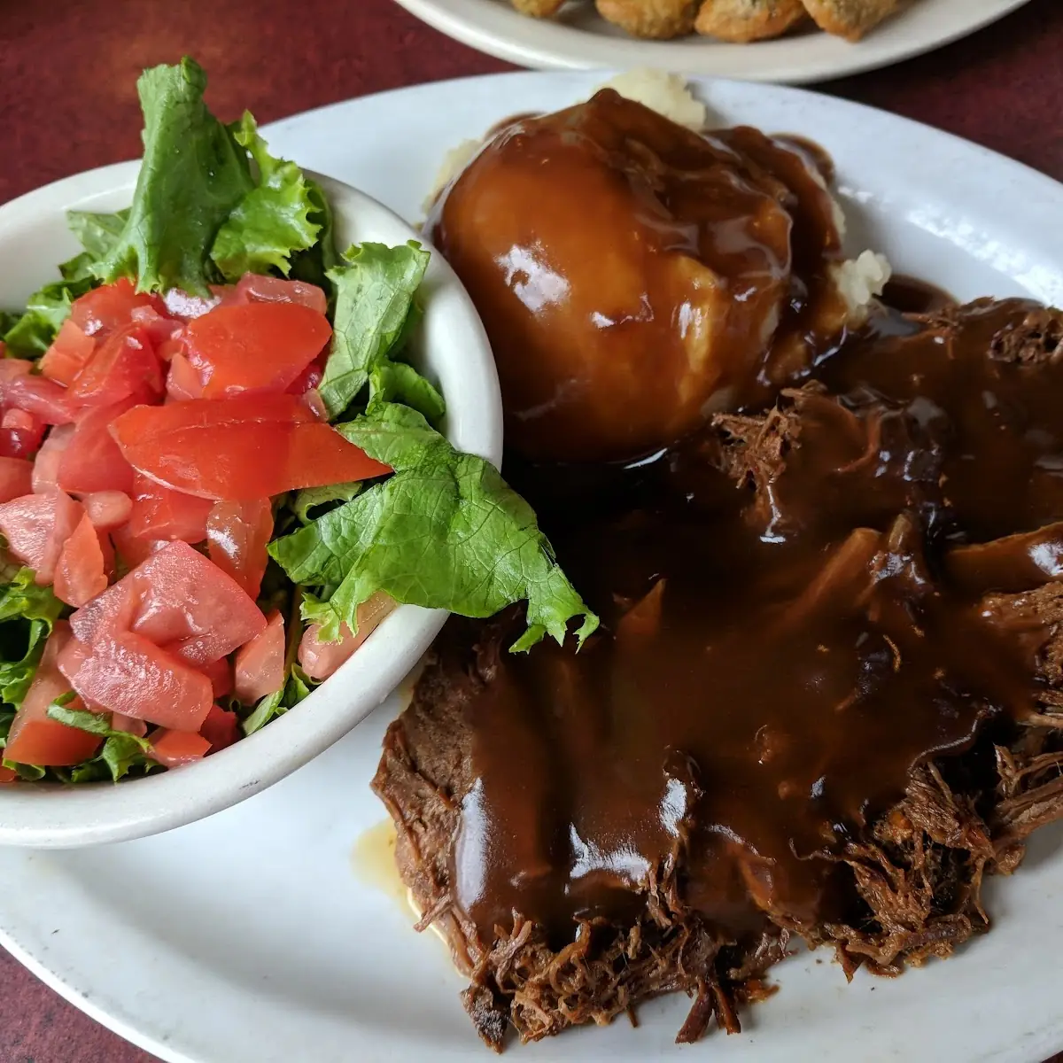 Roast Beef & Mashed Potatoes