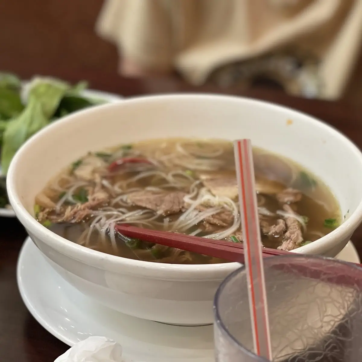 Beef Pho with Bean Sprouts