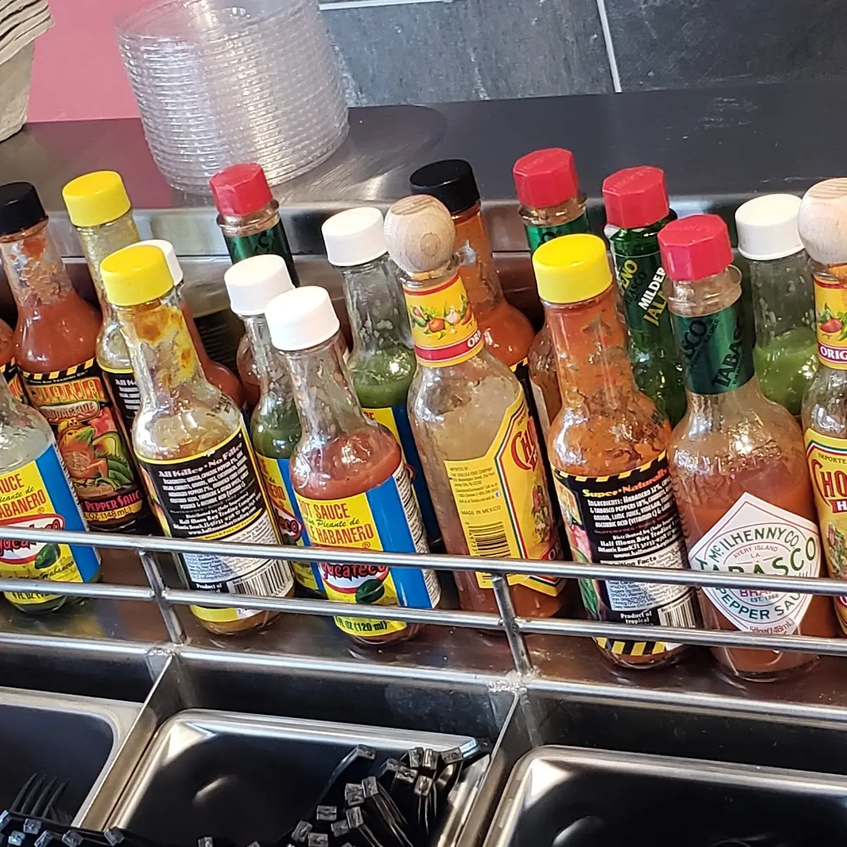 Hot Sauce Bar