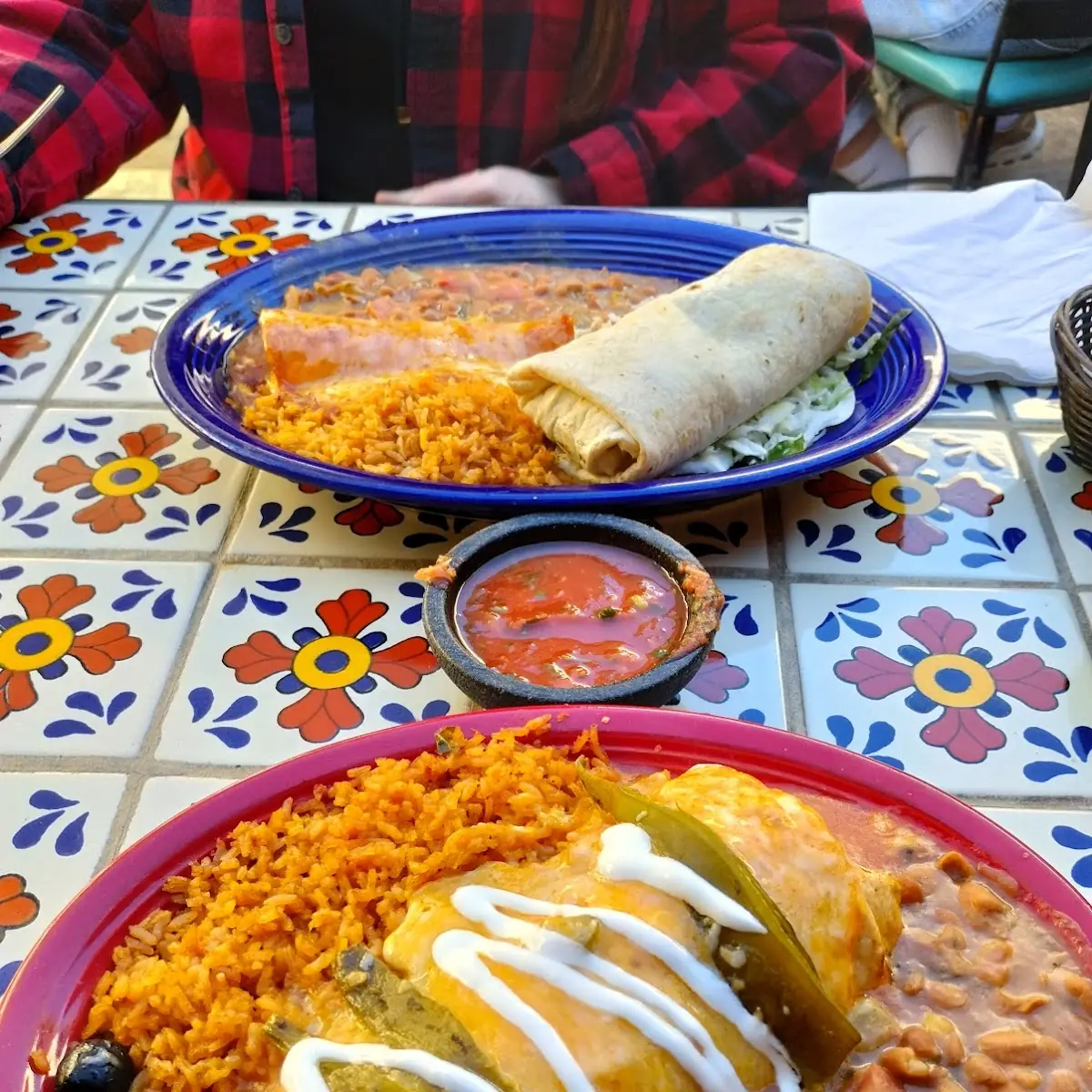 Chil Colorado Burrito Ranchero