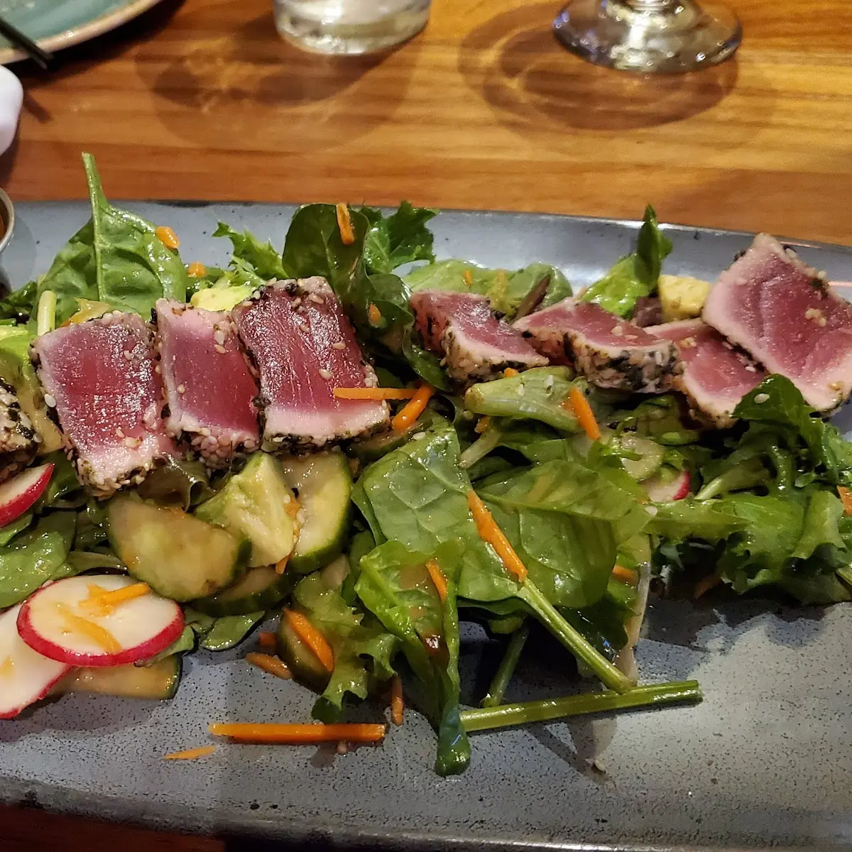 Seared Ahi Tuna Salad