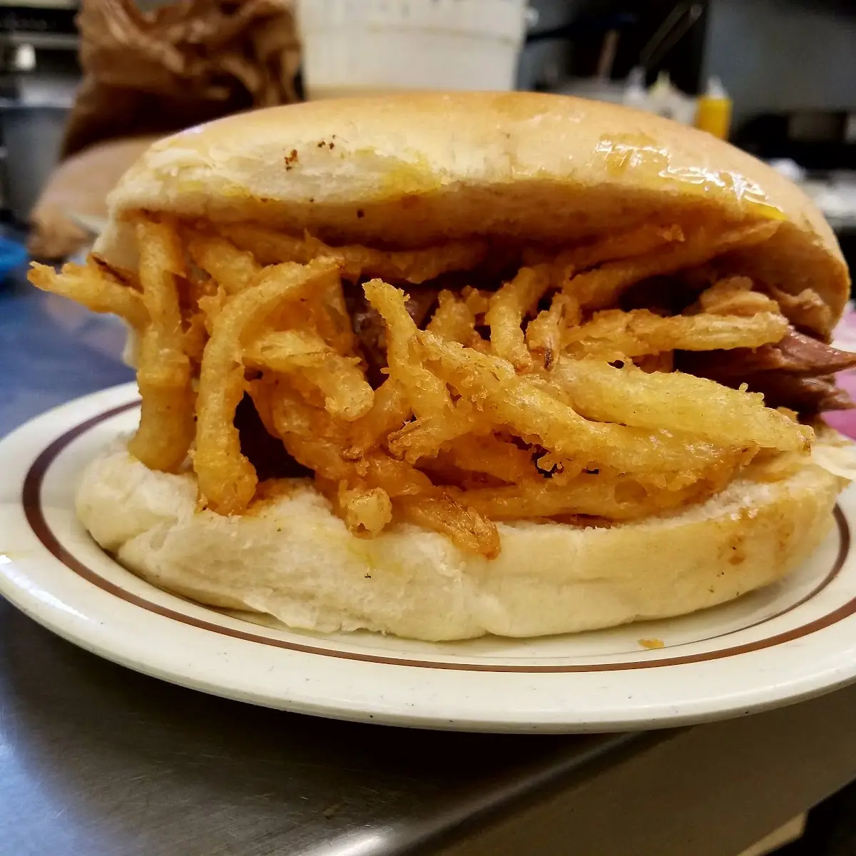 BBQ Beef Brisket Sub