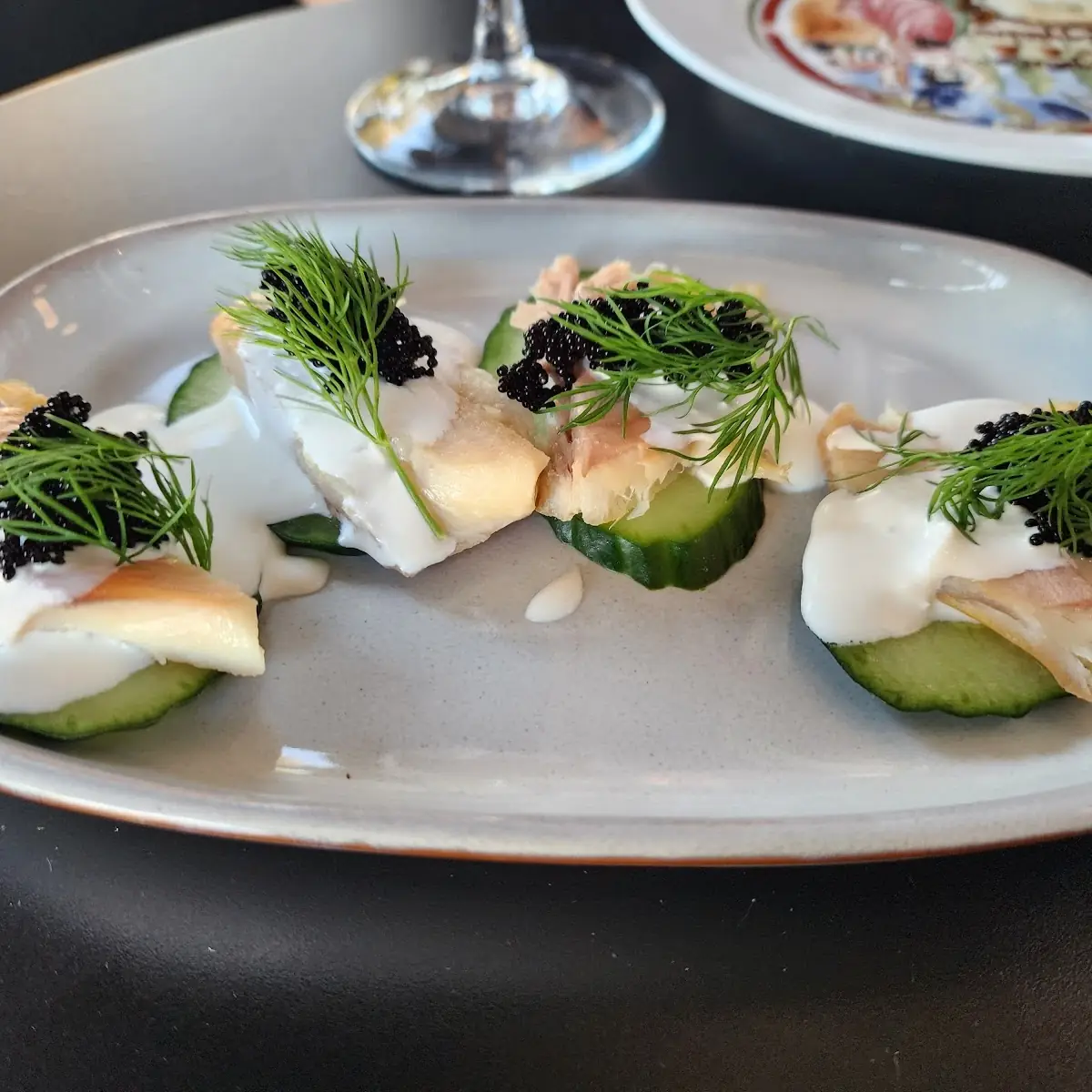 Smoked Trout Canapes