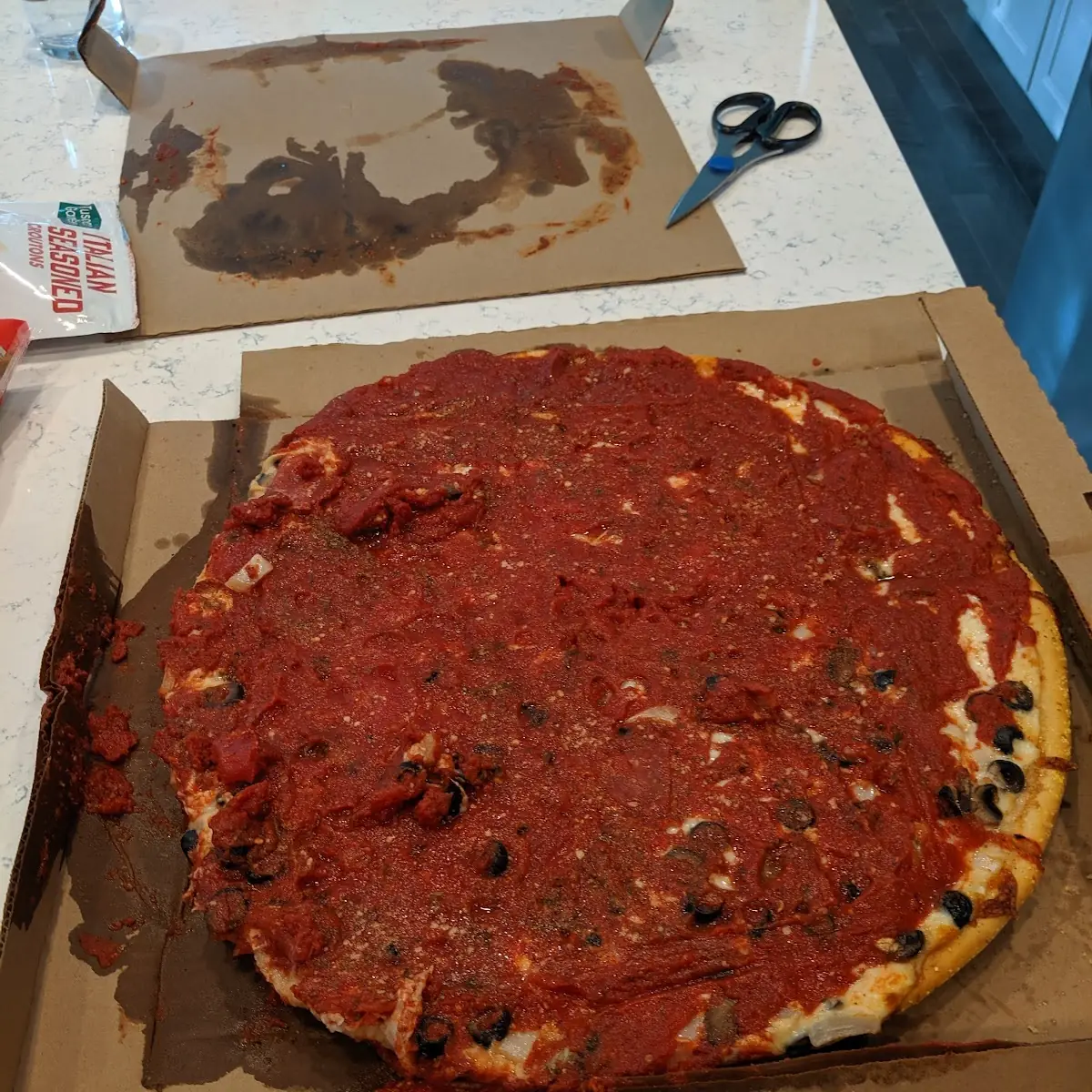 Chicago Style Deep Dish Pizza