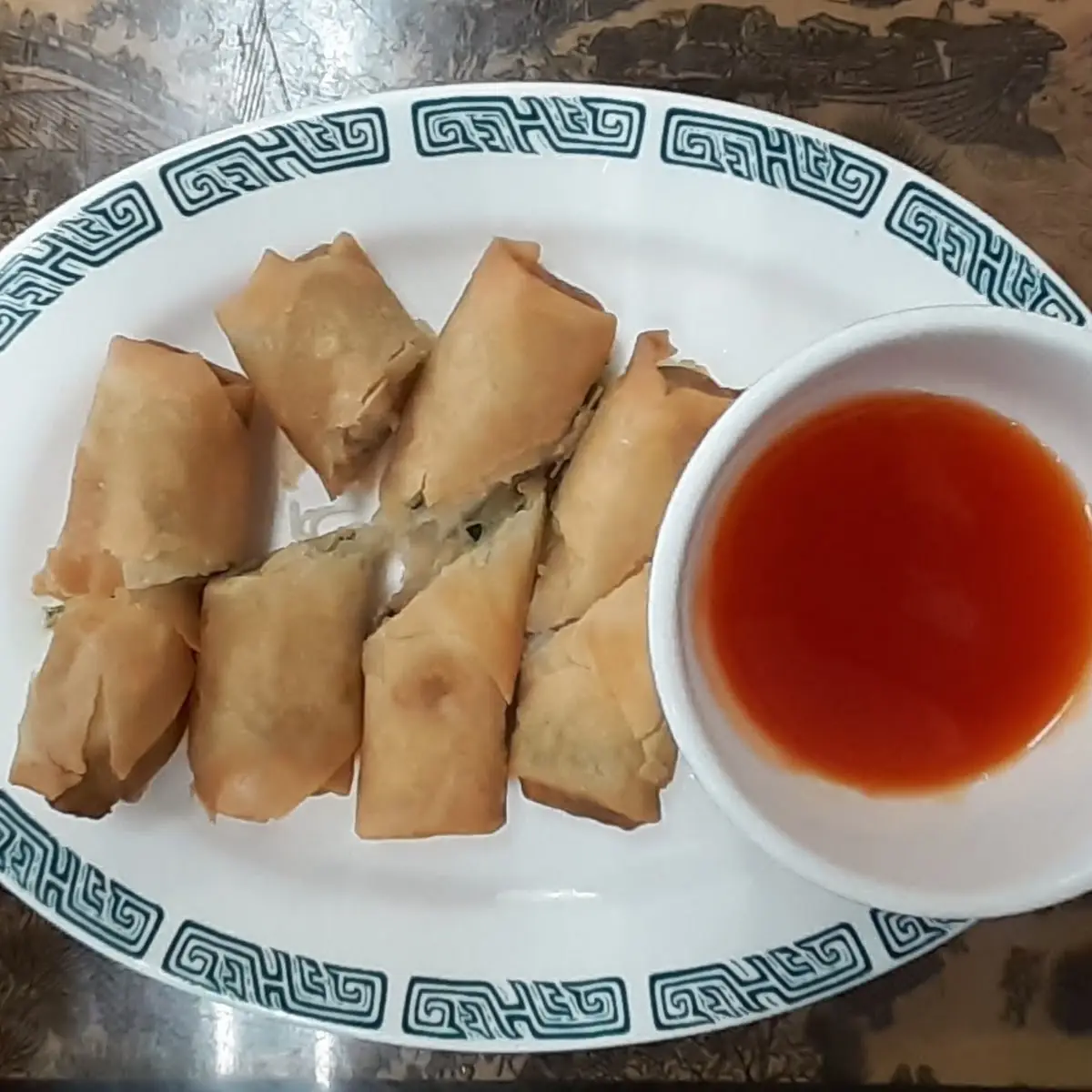 Crab Puff Spring Roll