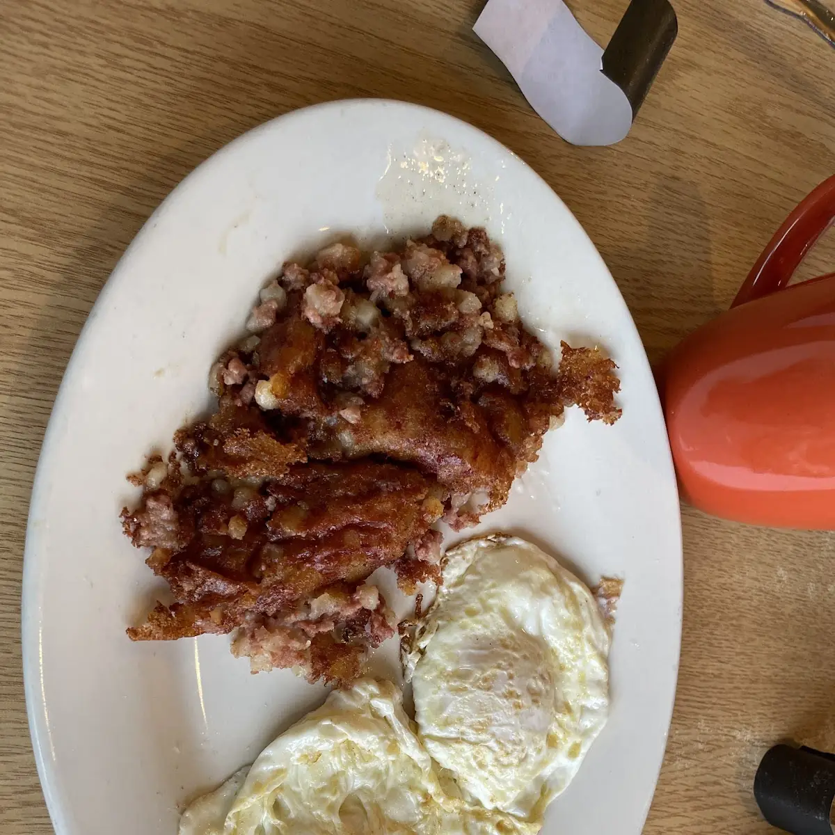 Corned Beef Hash and Eggs