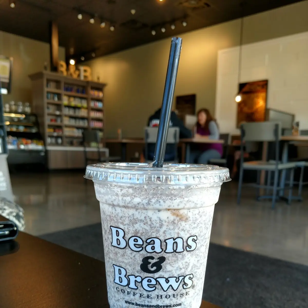 Blended Cookie Dough Frappe Without Espresso