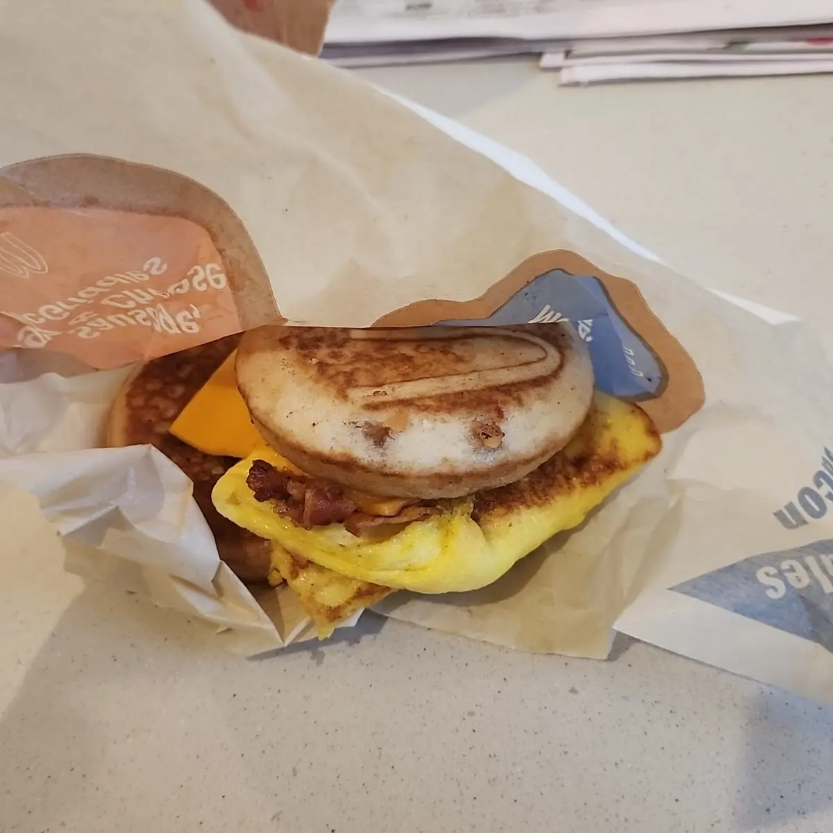 Bacon Egg & Cheese Mcgriddles