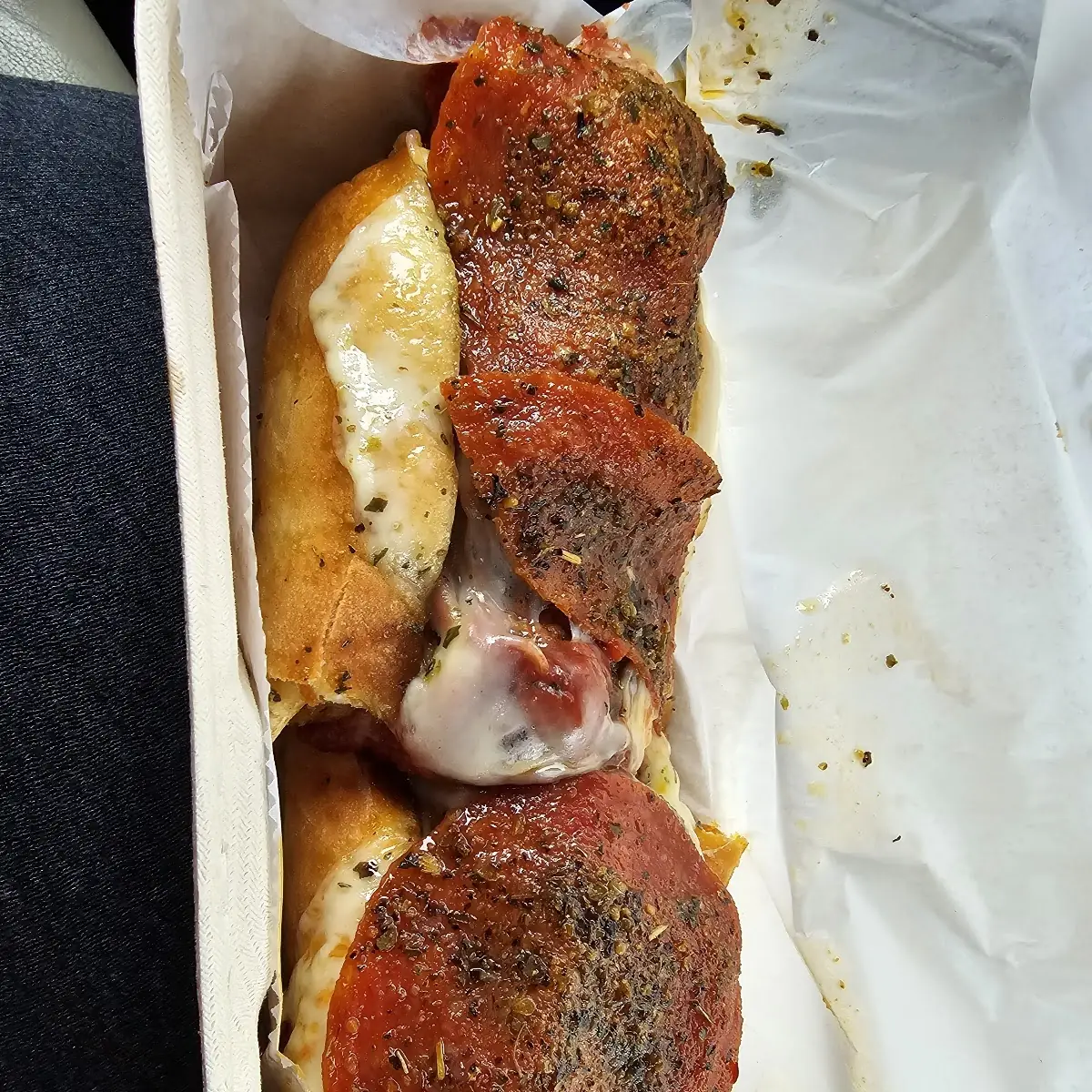 Pepperoni Meatball Sandwich