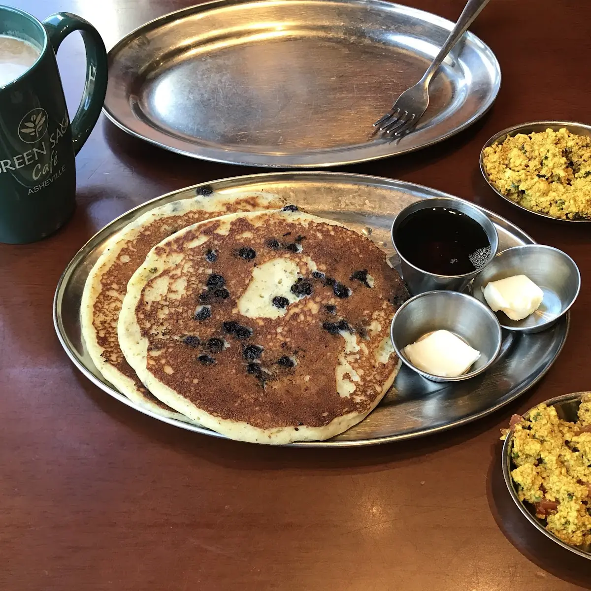 Blueberry Pancakes - Double
