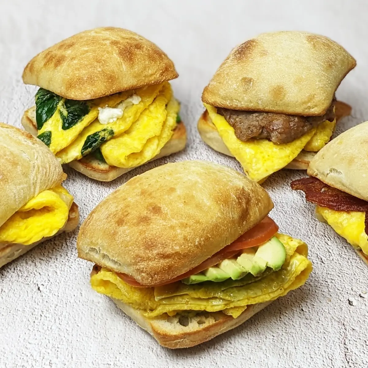 Kids' Egg & Cheese Ciabatta