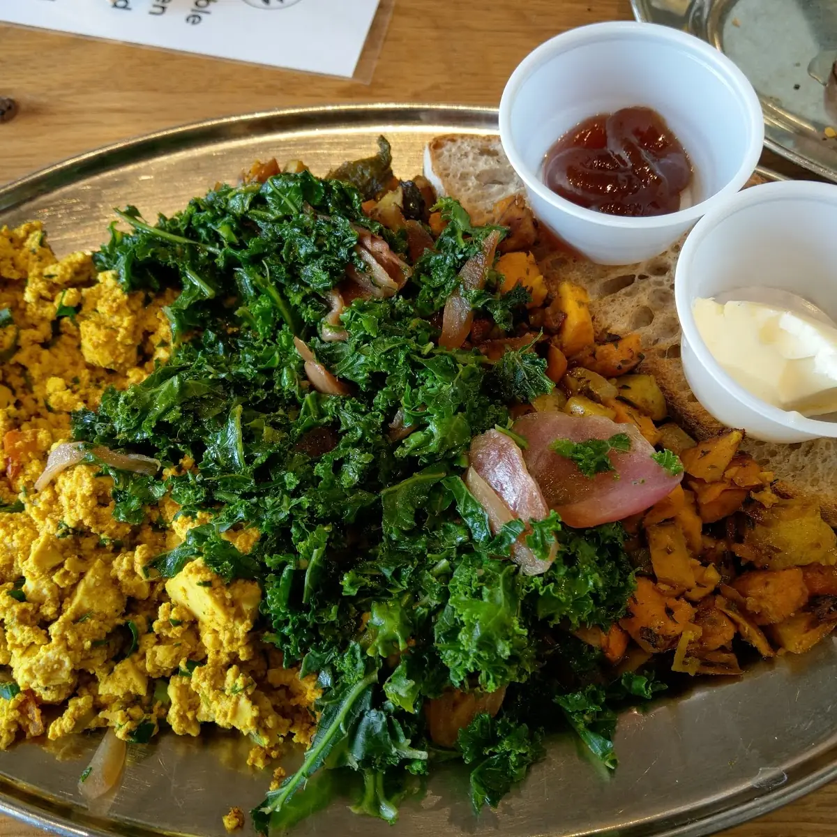Side Tofu Scramble