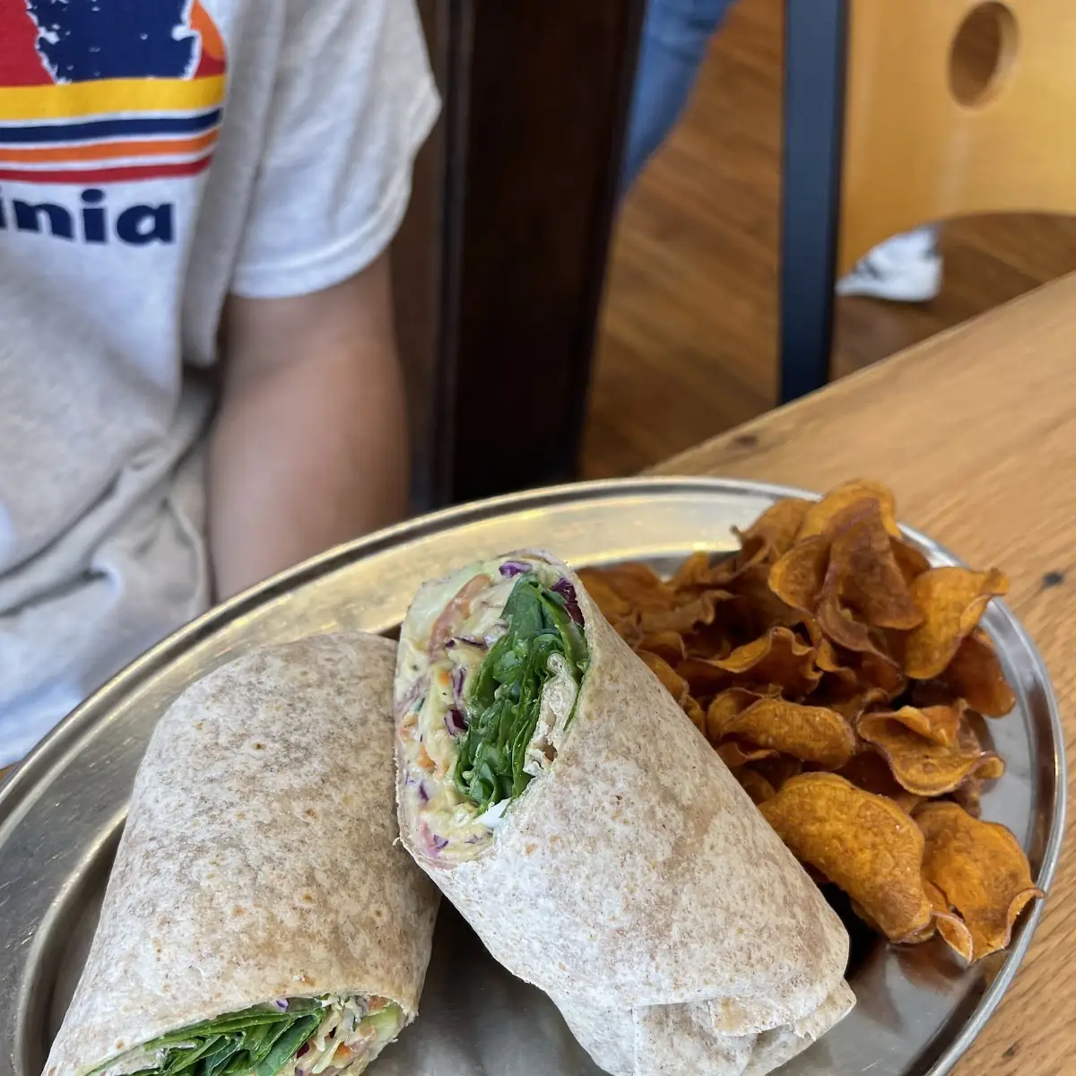 Veggie Hummus Wrap