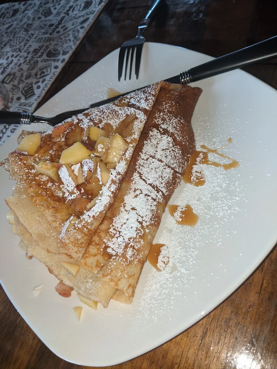Carmel Apple Crepe