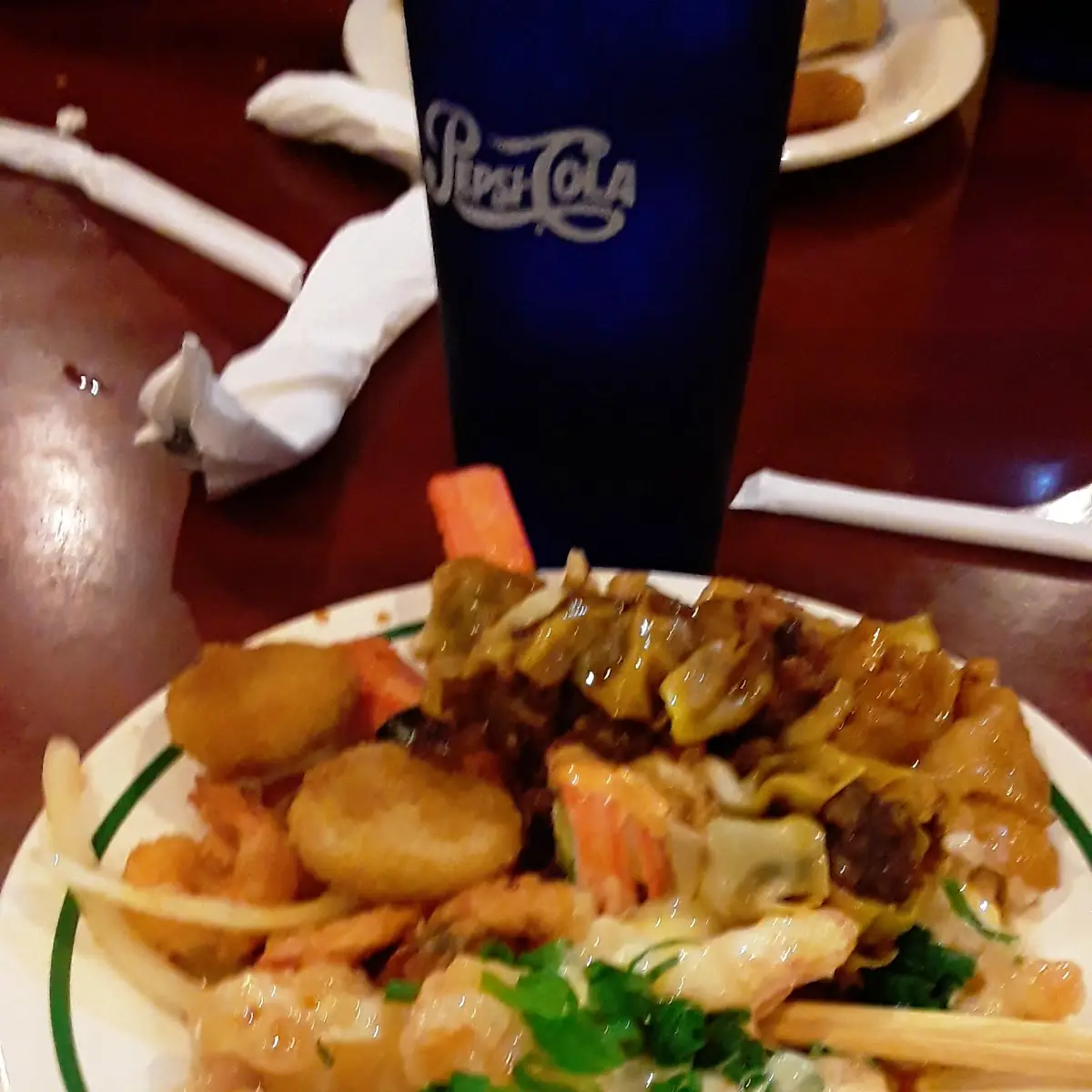 Coconut Shrimp Fried Scallop