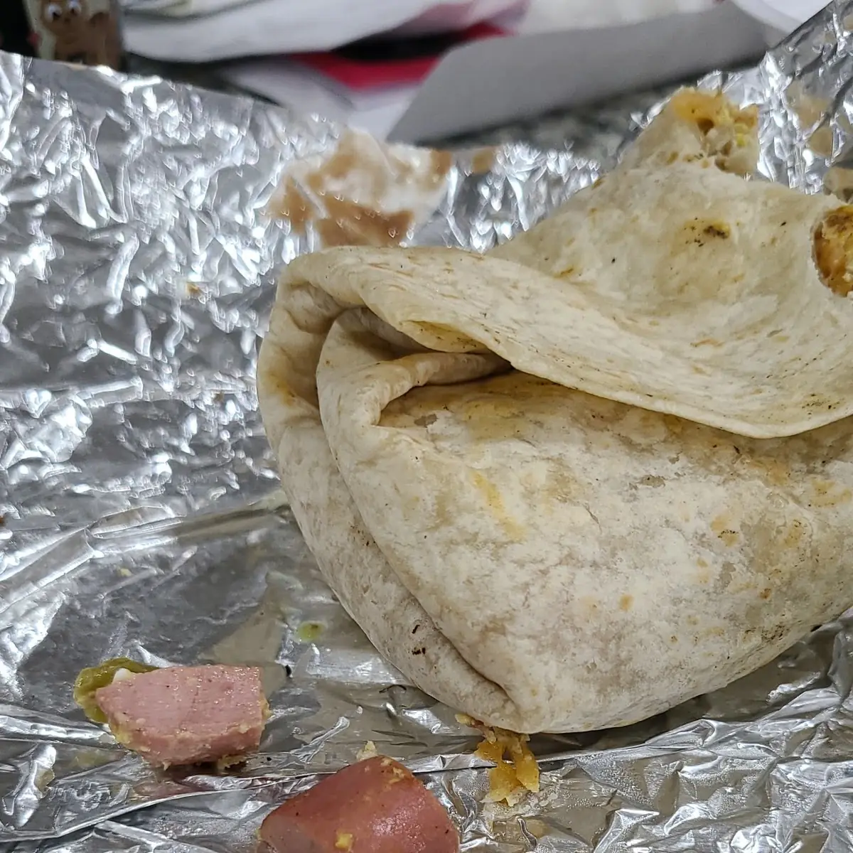 Sausage Breakfast Burrito