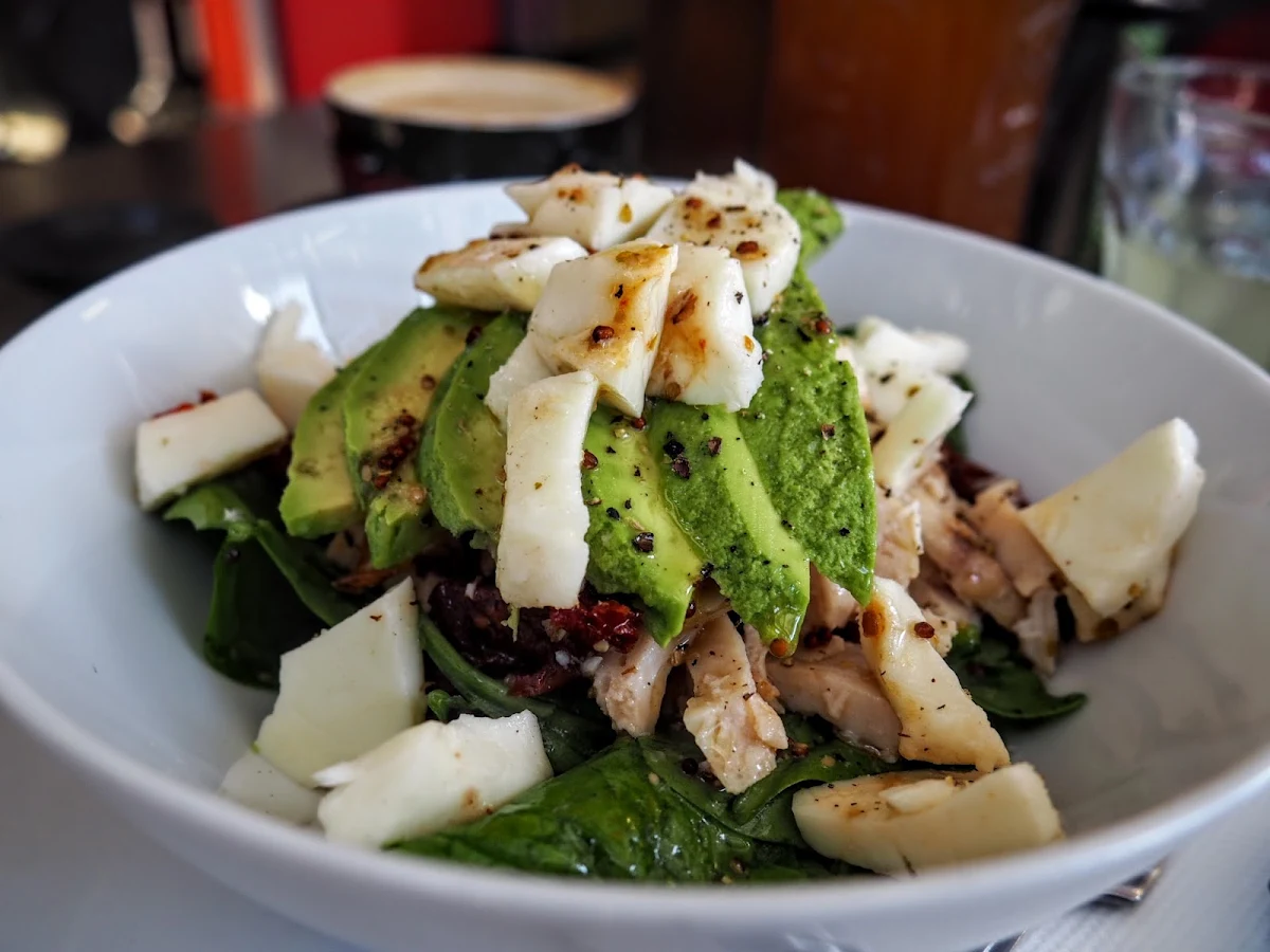 Avocado Salad with Chicken, Lilypad Espresso Bar