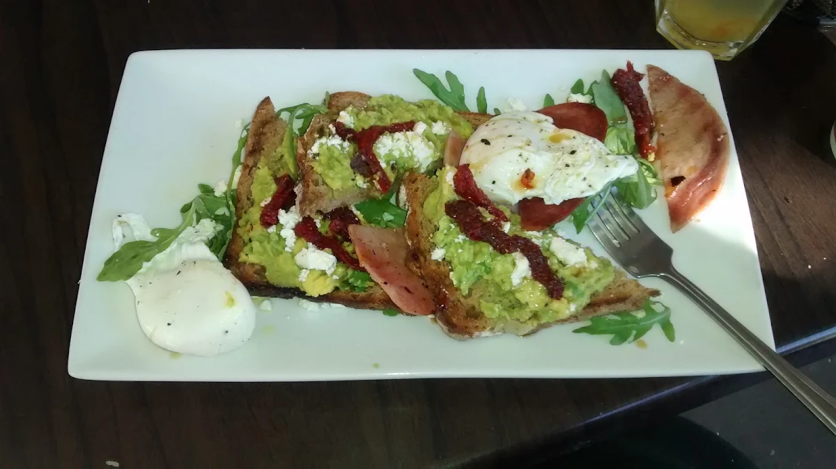 Poached Eggs & Bacon, Lilypad Espresso Bar