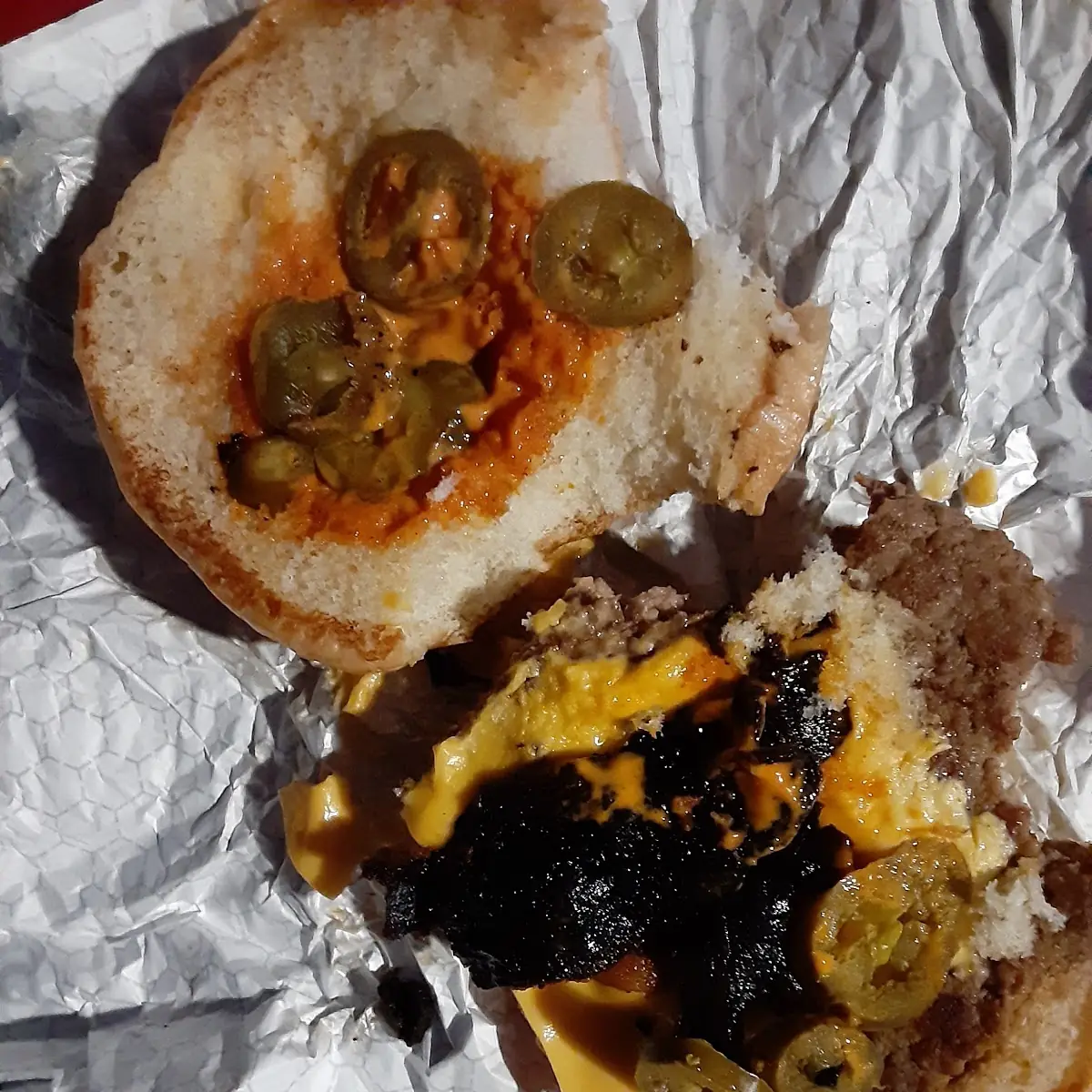 Burnt Bacon Burger