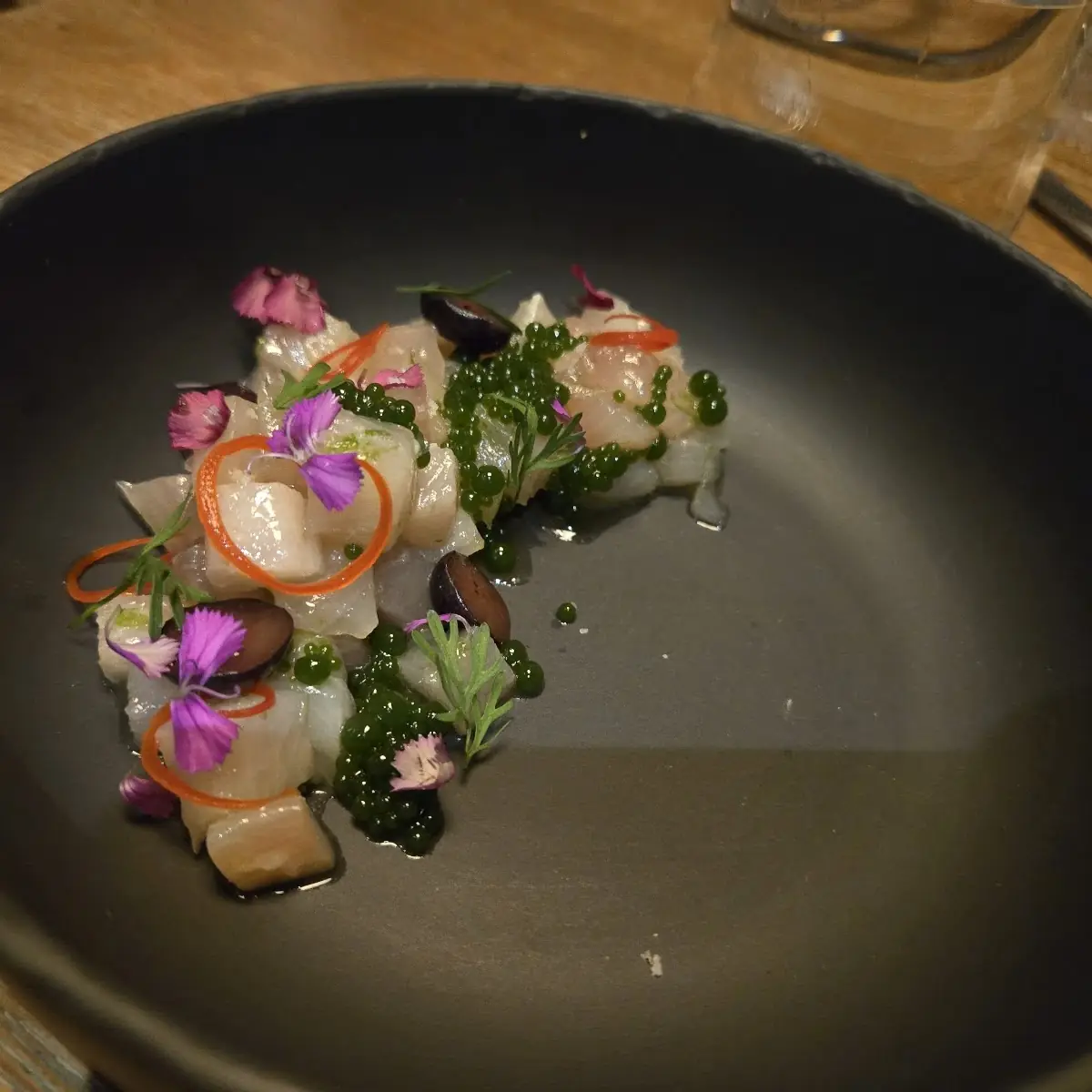 Striped Bass Crudo
