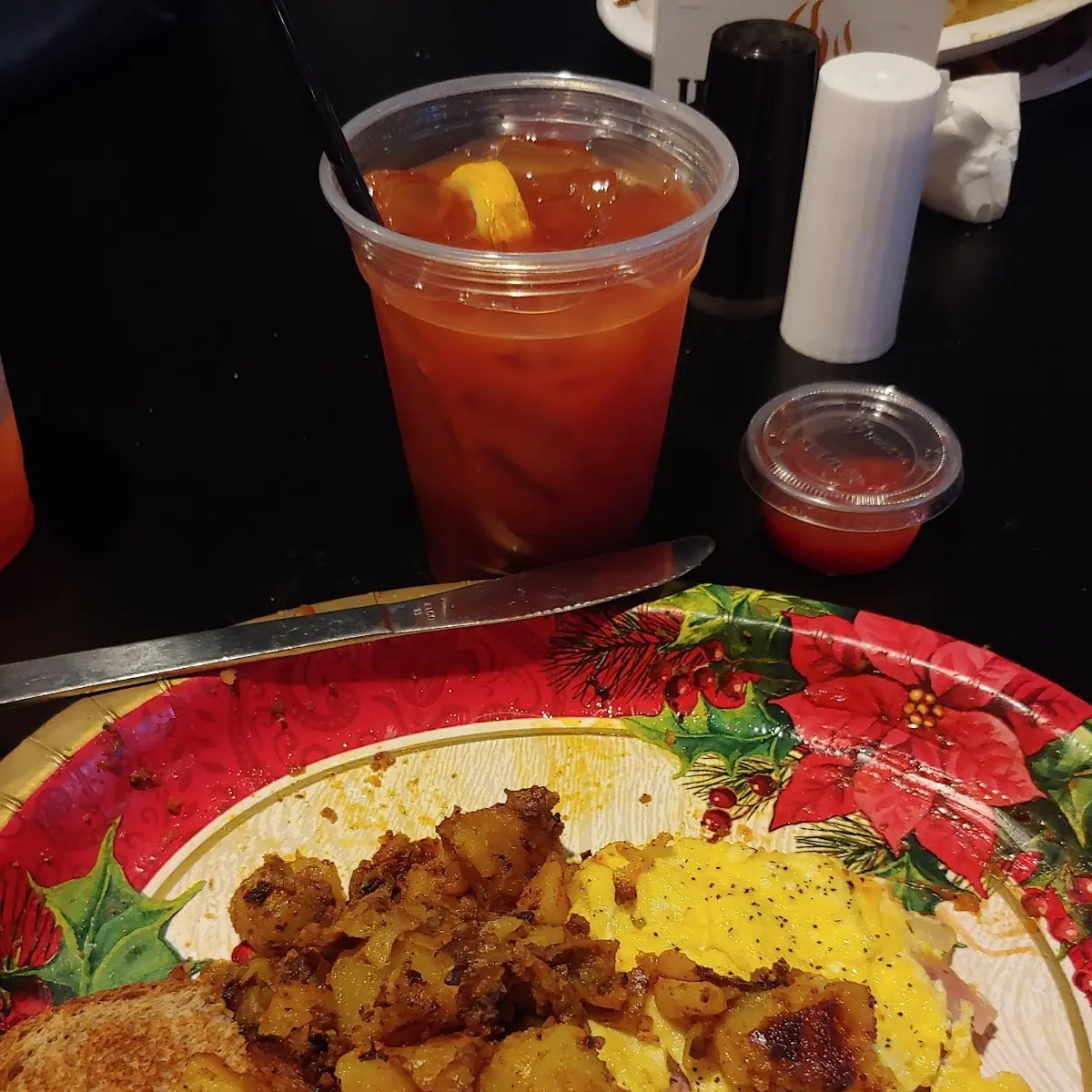 Ham and Cheese Omelet Home Fries