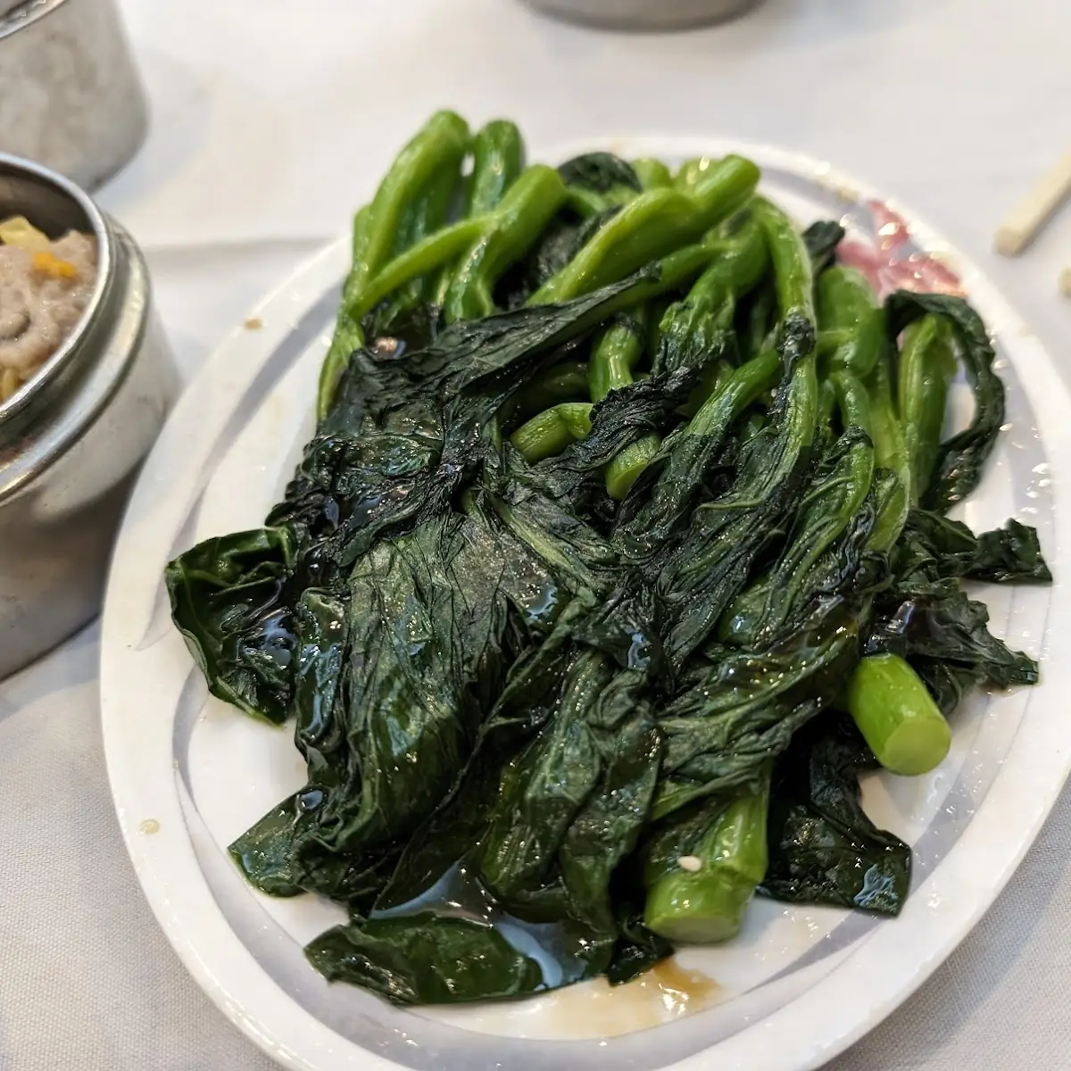 Chinese Broccoli with Preserved Bean Curd Sauce