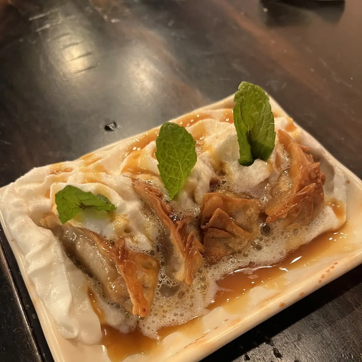 Apple Pie Gyoza