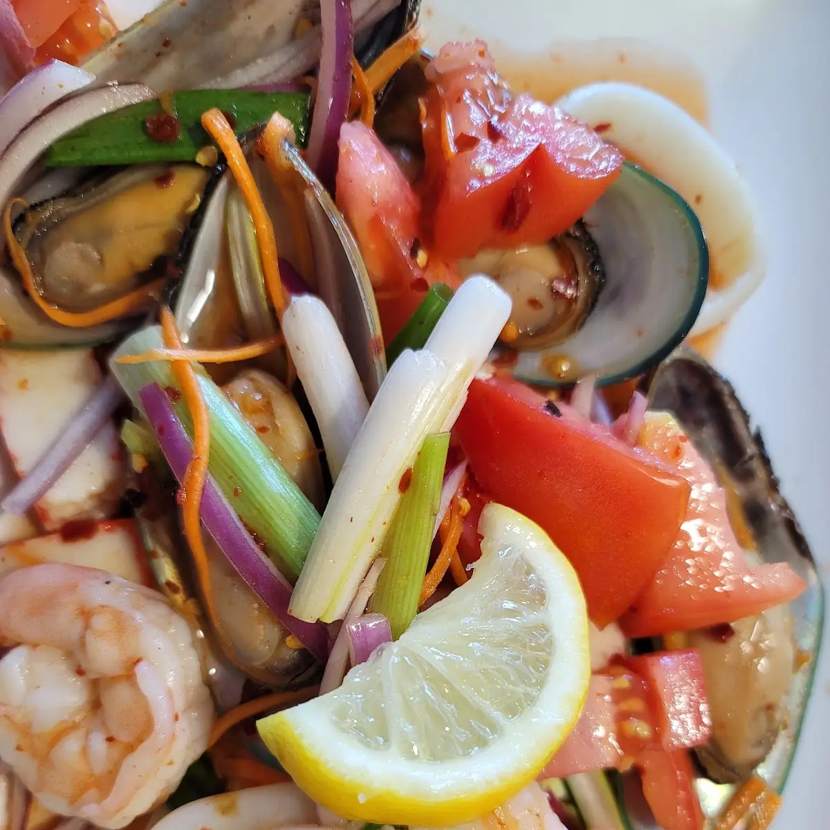 Spicy Seafood Salad