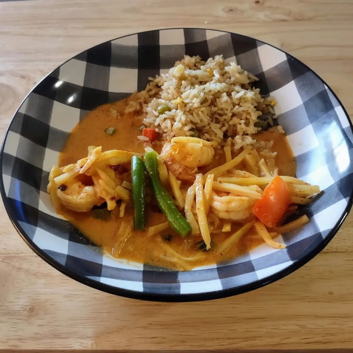 Thai Red Curry Shrimp