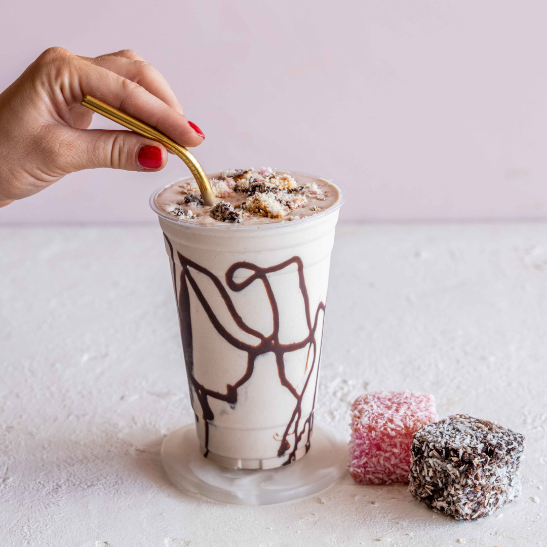 Lamington Thickshake, Ribs & Burgers Craigieburn