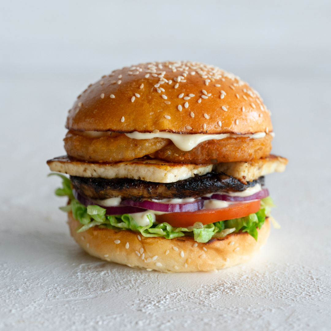 The Cajun Chicken Burger, Ribs & Burgers Craigieburn