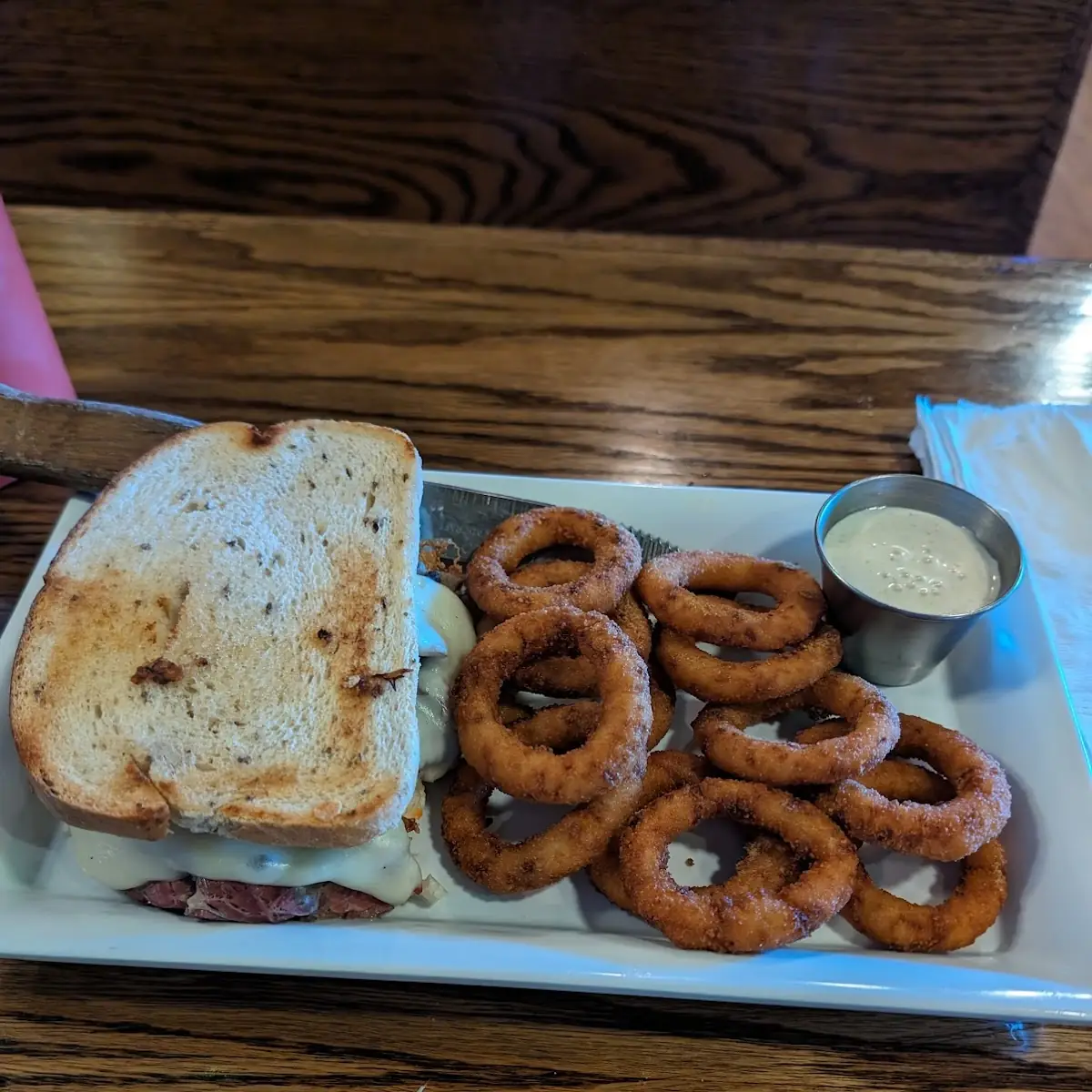 Bombshell with Onion Rings