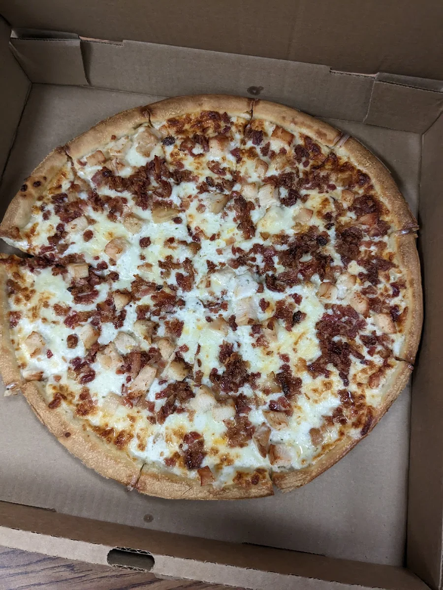 Chicken Bacon Ranch Pizza