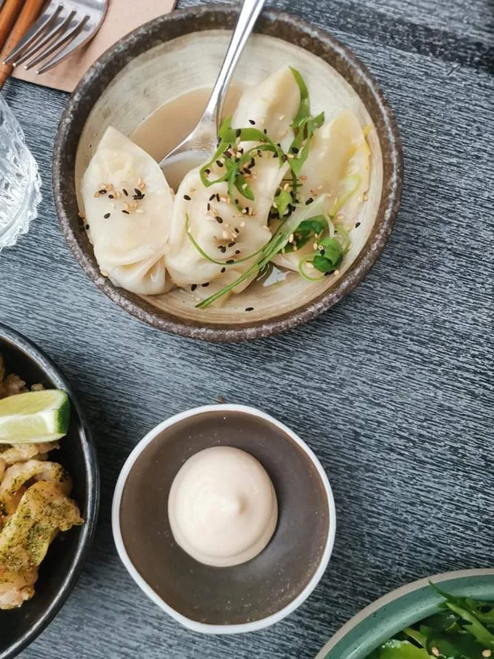 Snapper Prawn Dumplings, South Sailor
