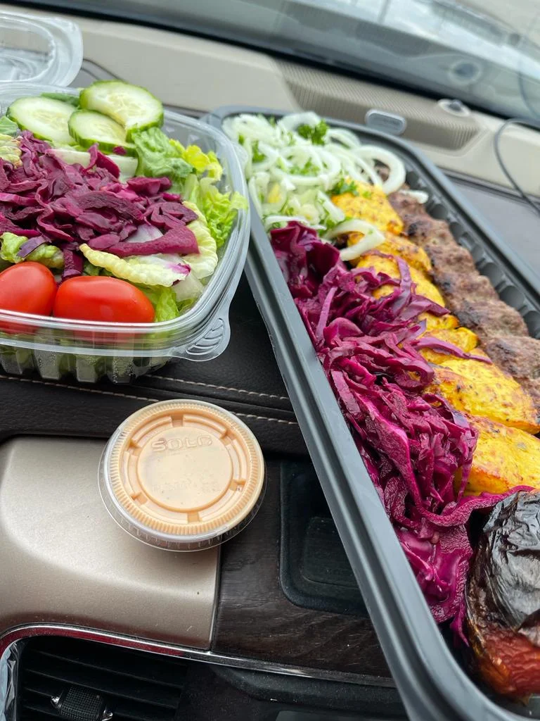 Chicken Joojeh and Koobideh, Roses Kebab Land Express (Take Out)