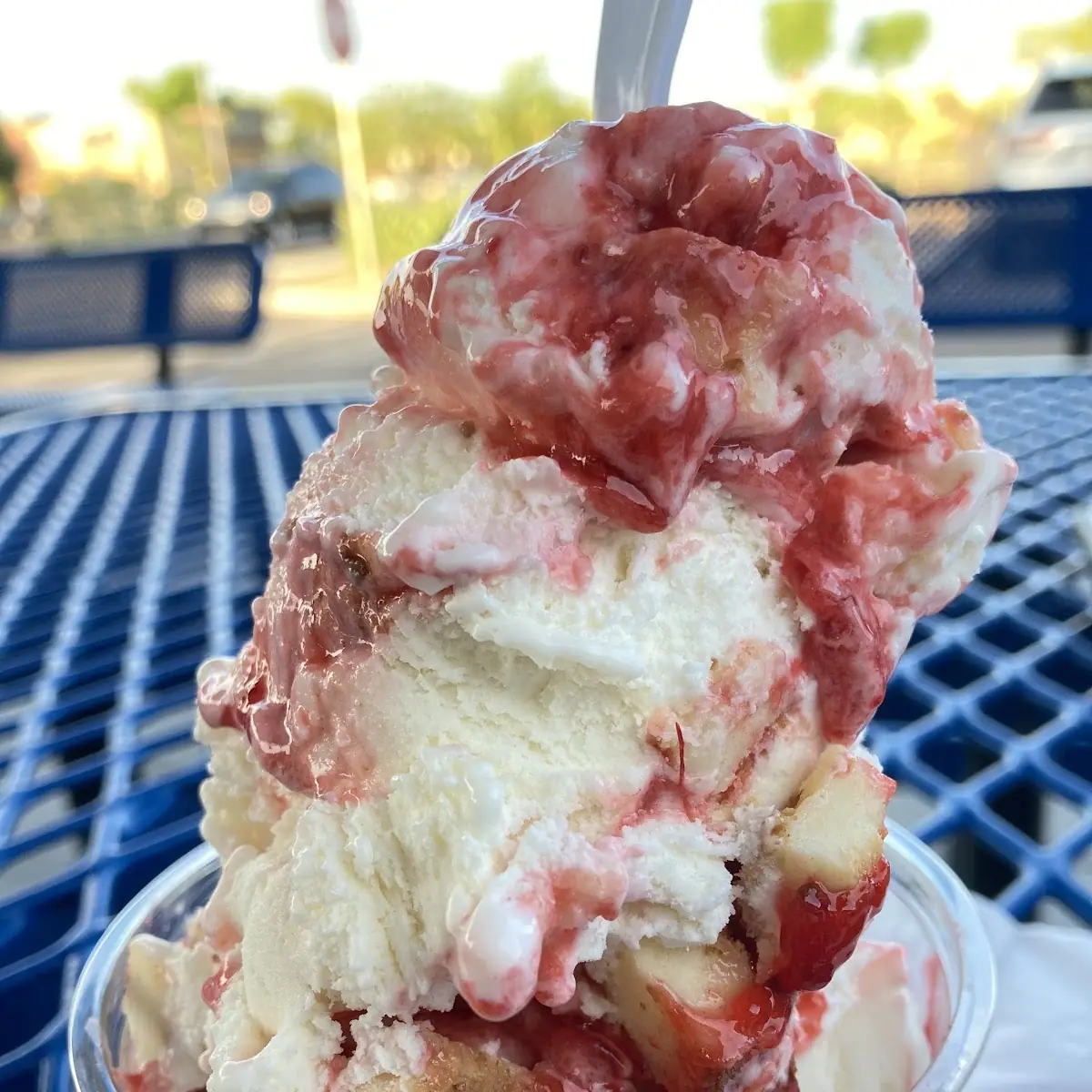 Strawberry Cheesecake Chunk Ice Cream