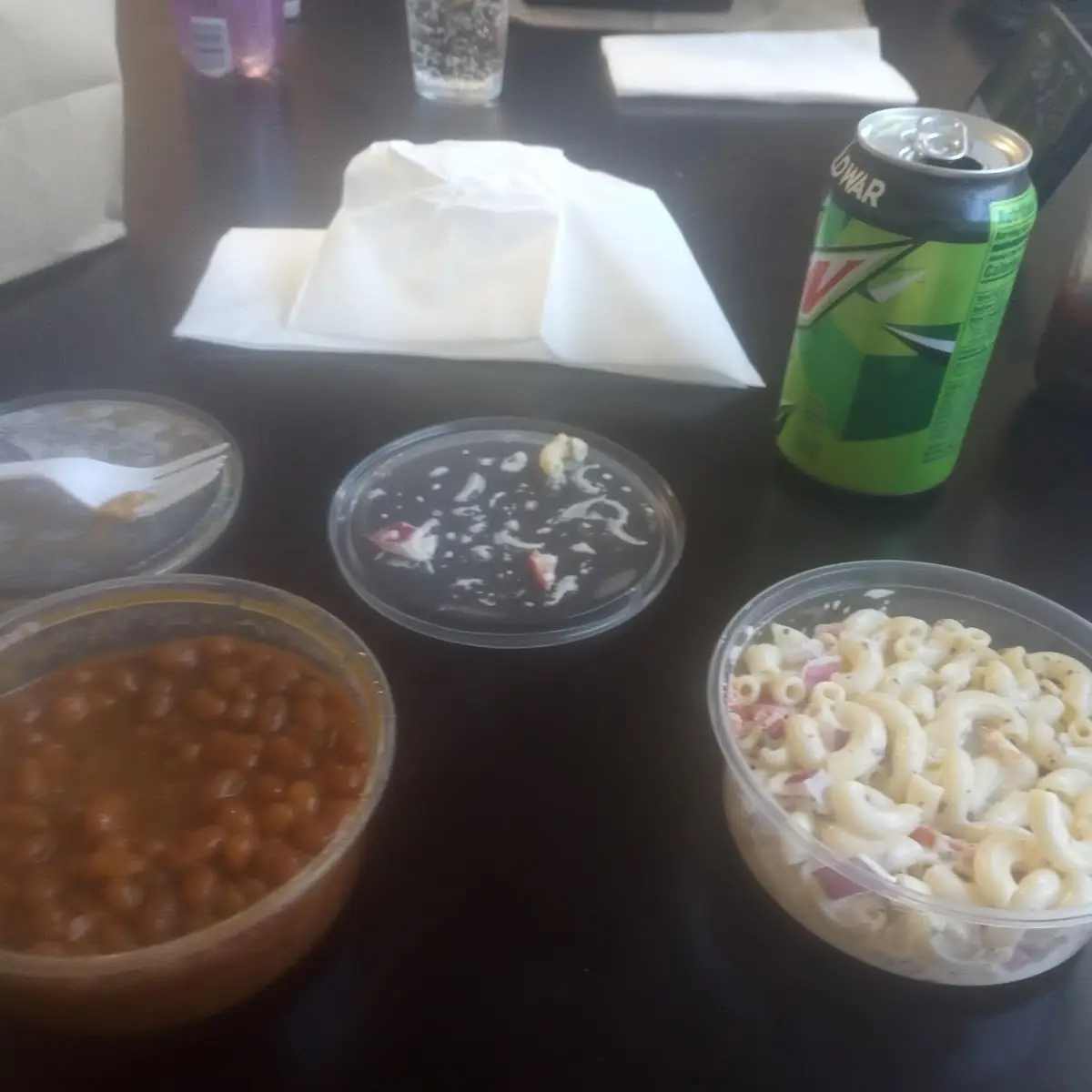 Macaroni Salad and Baked Beans